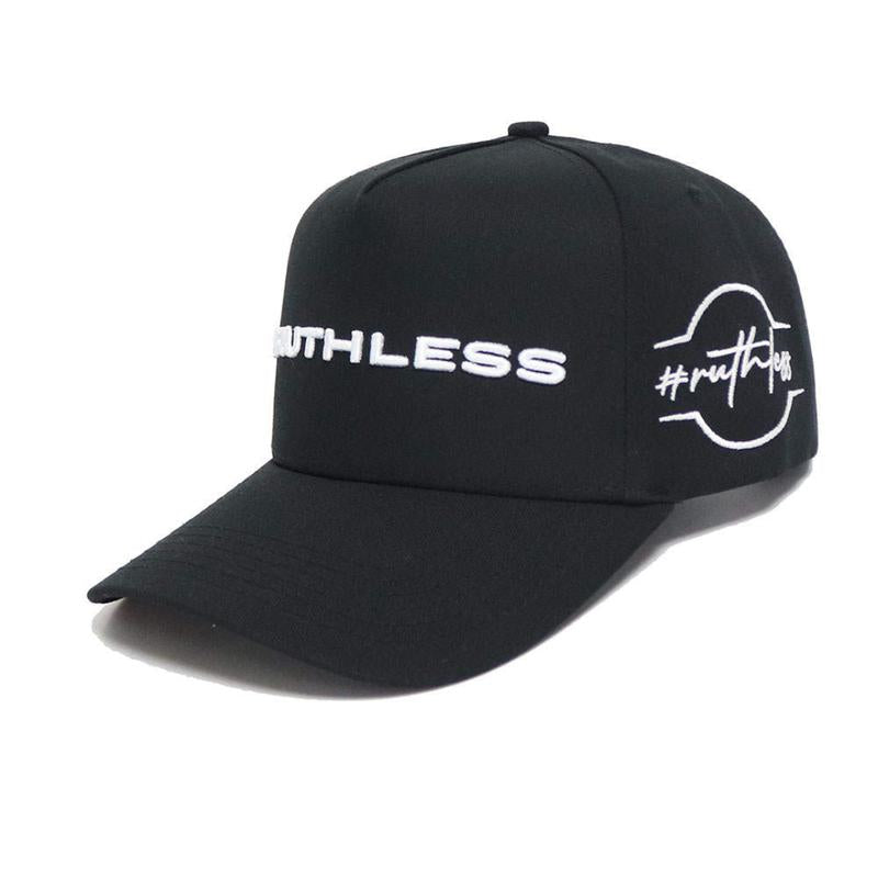 #RUTHLESS Black VERSATILE SPORTS CAP