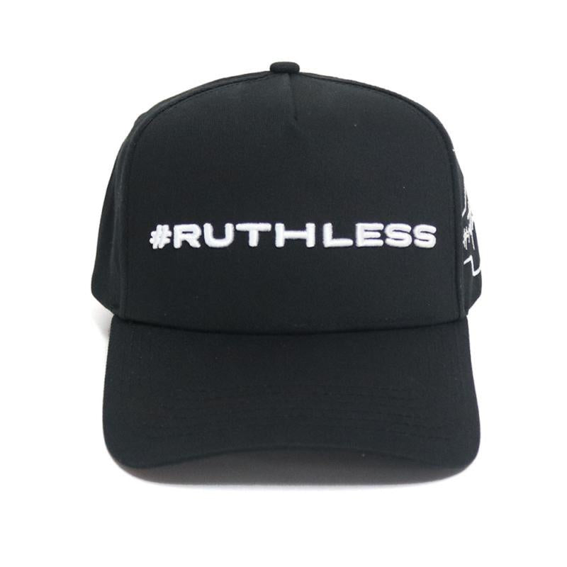 #RUTHLESS Black VERSATILE SPORTS CAP